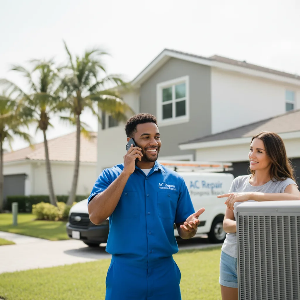 AC Repair Pompano Beach customer support in Bedford Hills